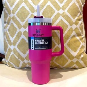 New Stanley Adventure Quencher Tumbler 40 oz Azalea Pink